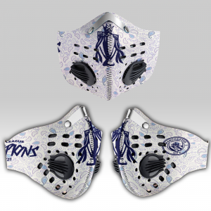 Manchester City Premier League 2020 -2021 Champions bandana Carbon PM 2,5 Face Mask
