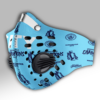 Manchester City Premier League 2020 -2021 Champions Carbon PM 2,5 Face Mask