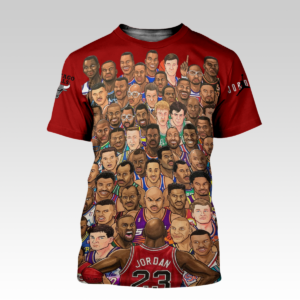 MJ Vs All Stars Shirt Michael Jordan vs NBA Stars Chicago Bulls