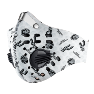 San Antonio Spurs Carbon PM 2,5 Face Mask