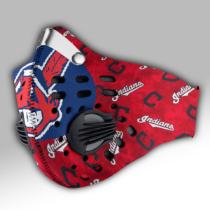 Cleveland Indians Carbon PM 2,5 Face Mask