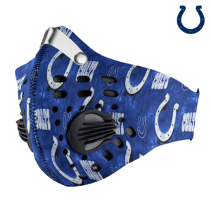 Indianapolis Colts Carbon PM 2,5 Face Mask