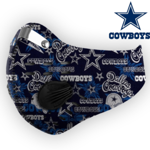 Dallas Cowboys Carbon PM 2,5 Face Mask