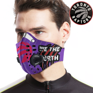 Toronto Raptors Carbon PM 2,5 Face Mask