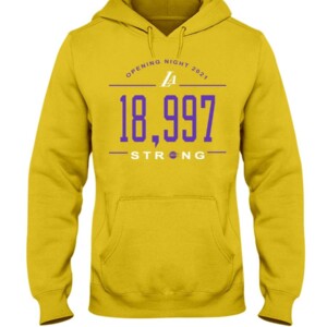 18.997 STRONG SHIRT LOS ANGELES LAKERS Hoddie