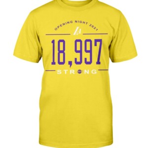 18.997 STRONG SHIRT LOS ANGELES LAKERS SHirt
