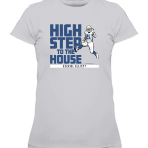 HIGH STEP TO THE HOUSE SHIRT EZEKIEL ELLIOT Dallas Cowboys CAWTS heather grey front.jpg