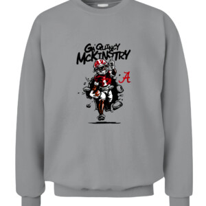 GA'QUINCY MCKINSTRY SHIRT Kool Aid McKinstry Alabama Crimson Tide football CACS sport grey front.jpg