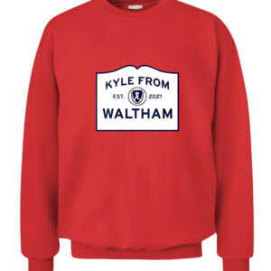 KYLE FROM WALTHAM SHIRT KYLE SCHWARBER Boston Red Sox CACS red front.jpg