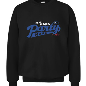 PLAY HARD, PARTY HARD SHIRT MAX SCHERZER Los Angeles Dodgers CACS black front.jpg