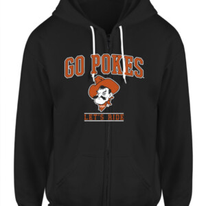 GO POKES, LET'S RIDE SHIRT Oklahoma State Cowboys
