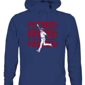 FREDDIE! FREDDIE! FREDDIE! SHIRT FREDDIE FREEMAN Atlanta Braves CAUH navy front.jpg