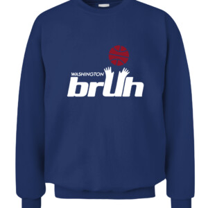 WASHINGTON BRUH SHIRT Washington Wizards CACS navy front.jpg