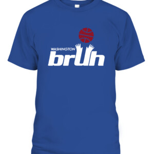 WASHINGTON BRUH SHIRT Washington Wizards CAPT royal front.jpg