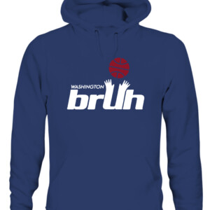 WASHINGTON BRUH SHIRT Washington Wizards CAUH navy front.jpg