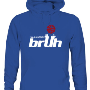 WASHINGTON BRUH SHIRT Washington Wizards CAUH royal front.jpg