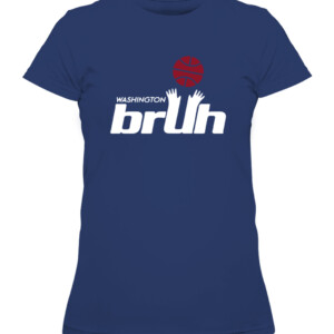 WASHINGTON BRUH SHIRT Washington Wizards CAWTS navy front.jpg
