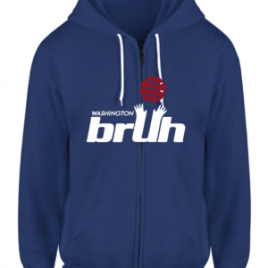 WASHINGTON BRUH SHIRT Washington Wizards CAZH navy front.jpg