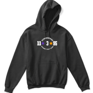 REMEMBERING MAMBA FIRST GAME 11 3 95 SHIRT Austin Reaves Los Angeles Lakers APKH black front.jpg