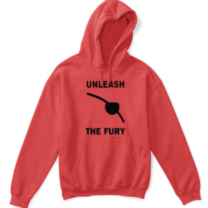 UNLEASH THE FURY SHIRT Nick Fury Samuel L. Jackson Avengers Marvel APKH red front.jpg