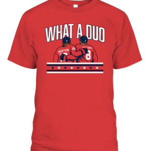 WHAT A DUO SHIRT ALEXANDER OVECHKIN NICKLAS BÄCKSTRÖM Washington Capitals CABT red front.jpg