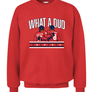 WHAT A DUO SHIRT ALEXANDER OVECHKIN NICKLAS BÄCKSTRÖM Washington Capitals CACS red front.jpg