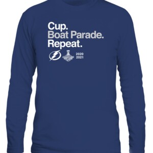 Cup - Boat Parade - Repeat T-Shirt Tampa Bay Lightning Back-to-Back Stanley Cup Champions Parade Celebration