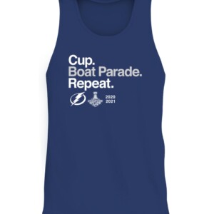 Cup - Boat Parade - Repeat T-Shirt Tampa Bay Lightning Back-to-Back Stanley Cup Champions Parade Celebration