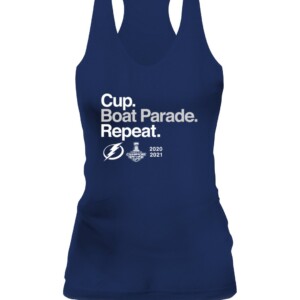 Cup - Boat Parade - Repeat T-Shirt Tampa Bay Lightning Back-to-Back Stanley Cup Champions Parade Celebration