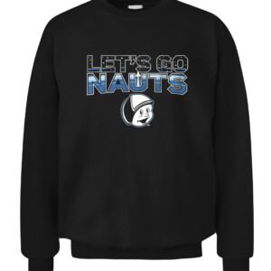 LET'S GO NAUTS SHIRT UCF Knights football CACS black front.jpg