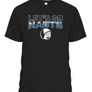 LET'S GO NAUTS SHIRT UCF Knights football CAPT black front.jpg