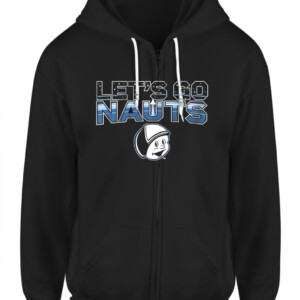 LET'S GO NAUTS SHIRT UCF Knights football CAZH black front.jpg