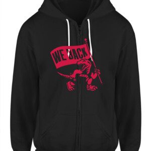 Raptors We Back T Shirt Toronto Raptors CAZH black front.jpg