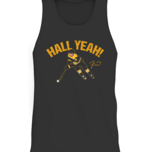HALL YEAH SHIRT TAYLOR HALL Boston Bruins CATT black front.jpg