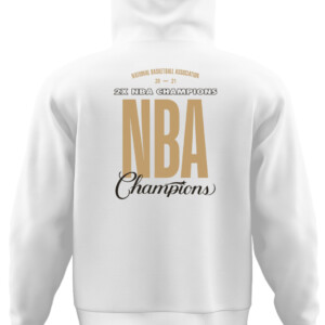 2X NBA CHAMPIONS Shirt Giannis Antetokounmpo Milwaukee Bucks CAUH white back.jpg