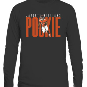 POOKIE SHIRT JAVONTE WILLIAMS Denver Broncos CALS black front.jpg