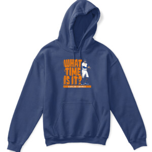 WHAT TIME IS IT SHIRT CARLOS CORREA Houston Astros APKH navy front.jpg