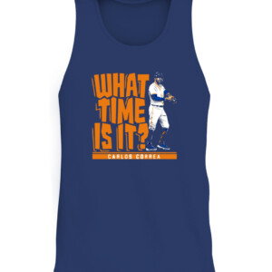 WHAT TIME IS IT SHIRT CARLOS CORREA Houston Astros CATT navy front.jpg