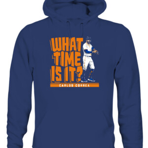 WHAT TIME IS IT SHIRT CARLOS CORREA Houston Astros CAUH navy front.jpg