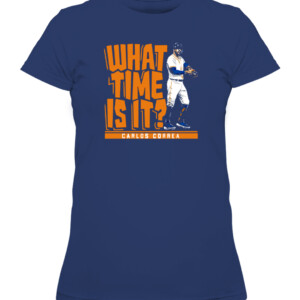WHAT TIME IS IT SHIRT CARLOS CORREA Houston Astros CAWTS navy front.jpg