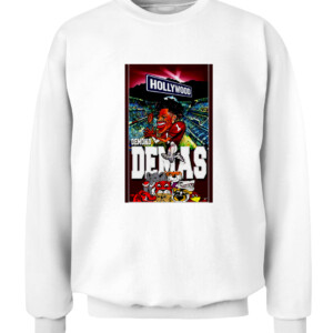 HollyWood Demond Demas T Shirt Texas A&M Aggies football CACS white front.jpg