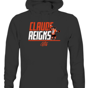 CLAUDE REIGNS SHIRT CLAUDE GIROUX Philadelphia Flyers CAUH black front.jpg