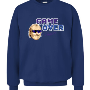 GAME OVER SHIRT PATRIK LAINE Columbus Blue Jackets CACS navy front.jpg