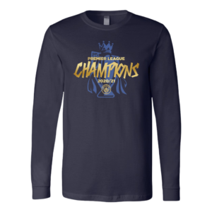 Manchester City Premier League 2020 -2021 Champions Shirt