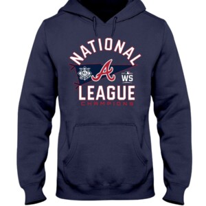 Atlanta Baseball 2021 National League Champions T Shirt Atlanta Braves Locker Room Hoddie