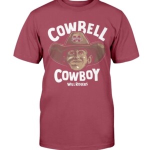COWBELL COWBOY SHIRT WILL ROGERS Mississippi State Bulldogs football Shirt