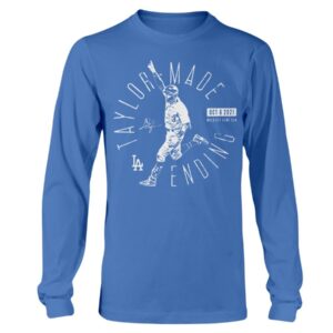CT3 Made Ending T Shirt Chris Taylor Taylor Made Ending Los Angeles Dodgers Longsleeve