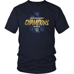 Manchester City Premier League 2020 -2021 Champions Shirt