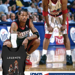 FriendsLegendsAllenIversonAndSteveFrancisNBALegendsBasketballT ShirtPhiladelphia76ers HoustonRocketsmen stank