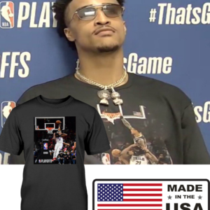 JohnCollinsDunkingOnJoelEmbiidShirtAtlantaHawksT Shirt